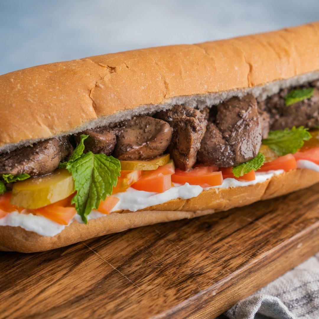 Kavurmalı Karışık Sandviç